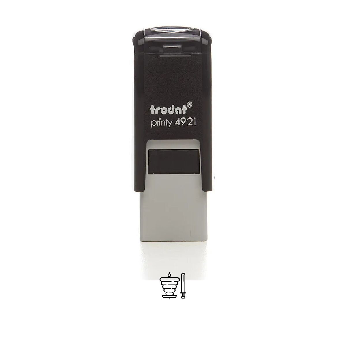Bonusstempel Cocktail 10x10 mm – Bonuskartenstempel für Cocktailbar Lounge Bar Club Strandbar Barkeeper Pub Rabatt Kunden Gäste Treuepunkte