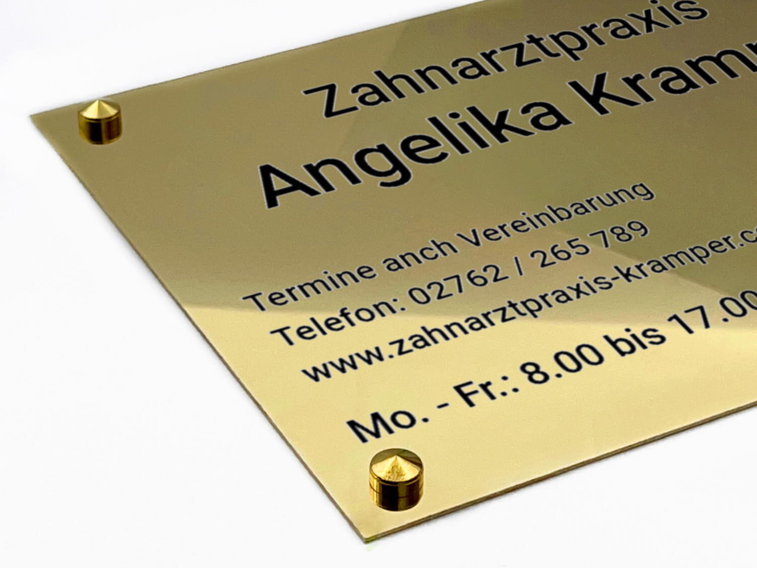 Praxisschild Angestellter Arzt - EBRX